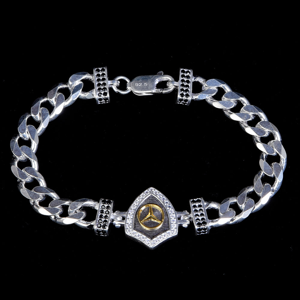 925 sterling silver bracelet for men