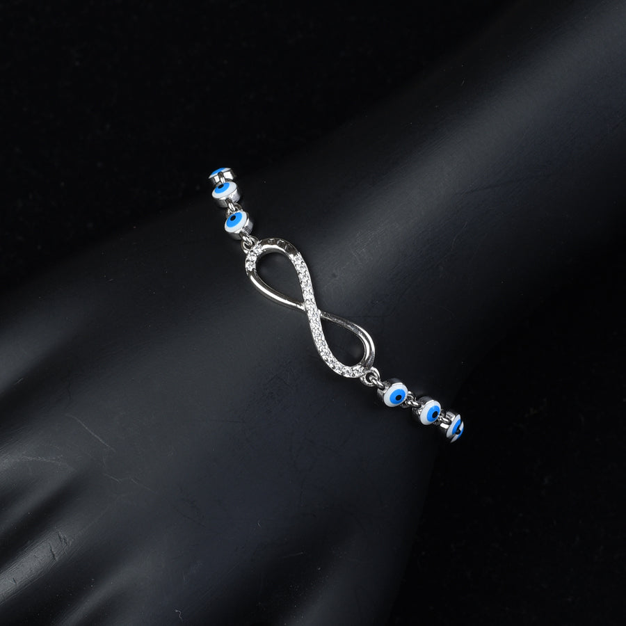 925 sterling silver infinity bracelet for women